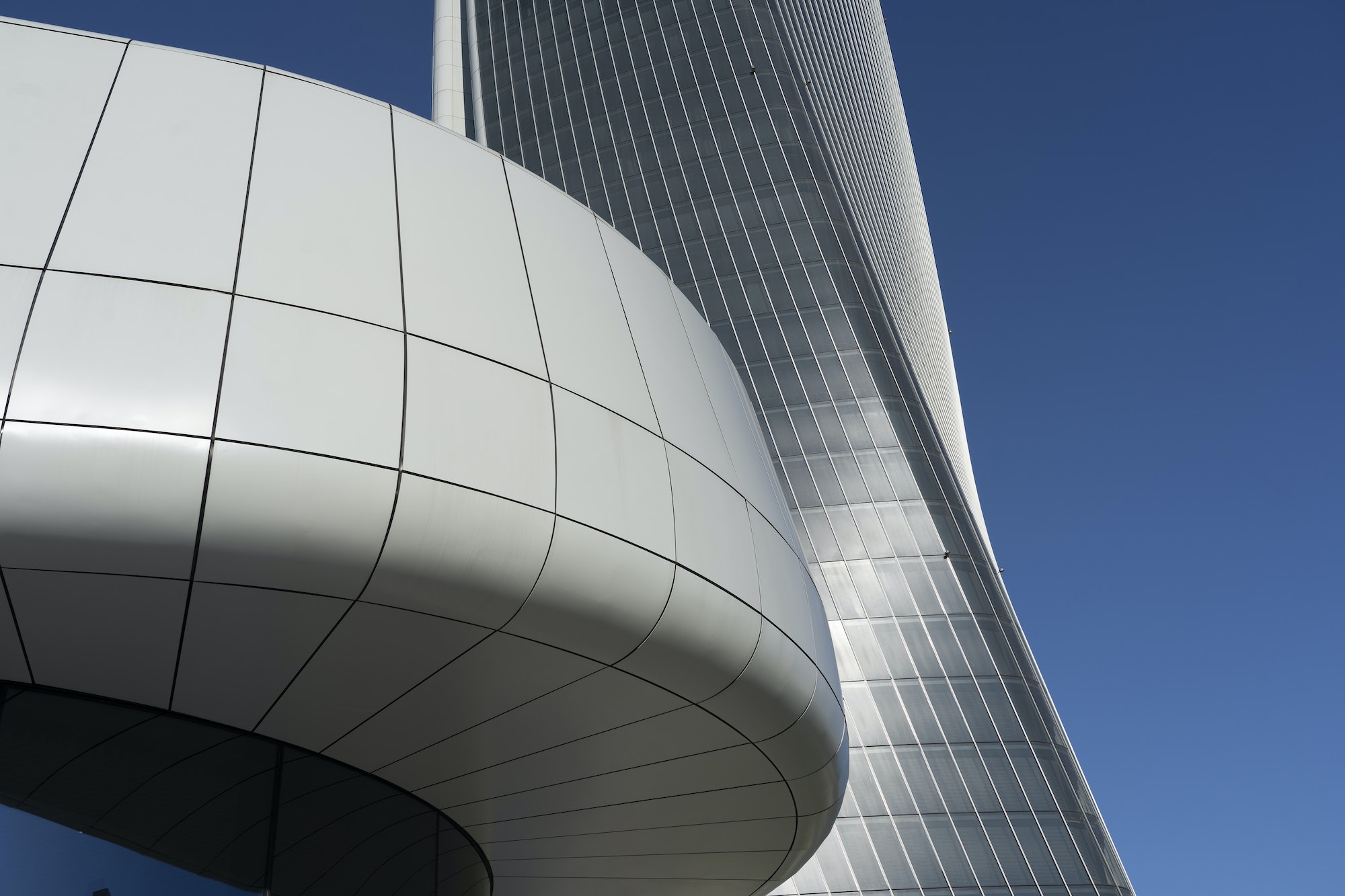 Modern buildings at Citylife, Milan
