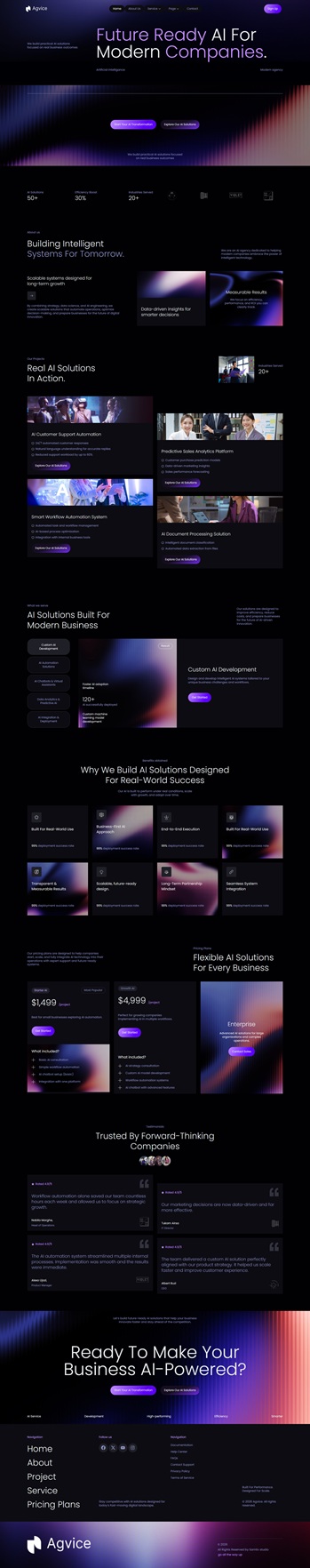 Agvice - AI Agency Service