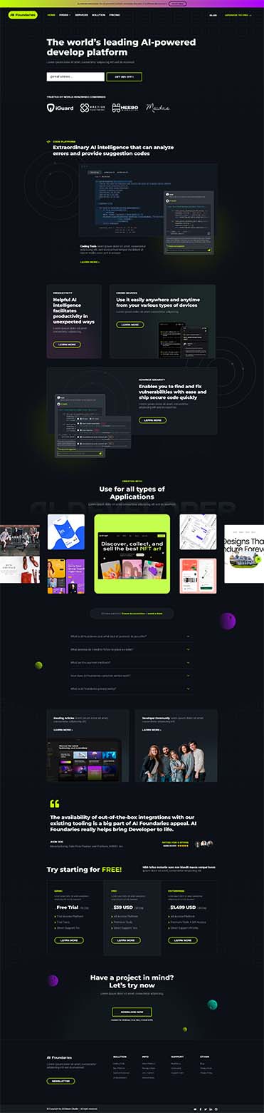 AI Foundaries - AI Developer Platform