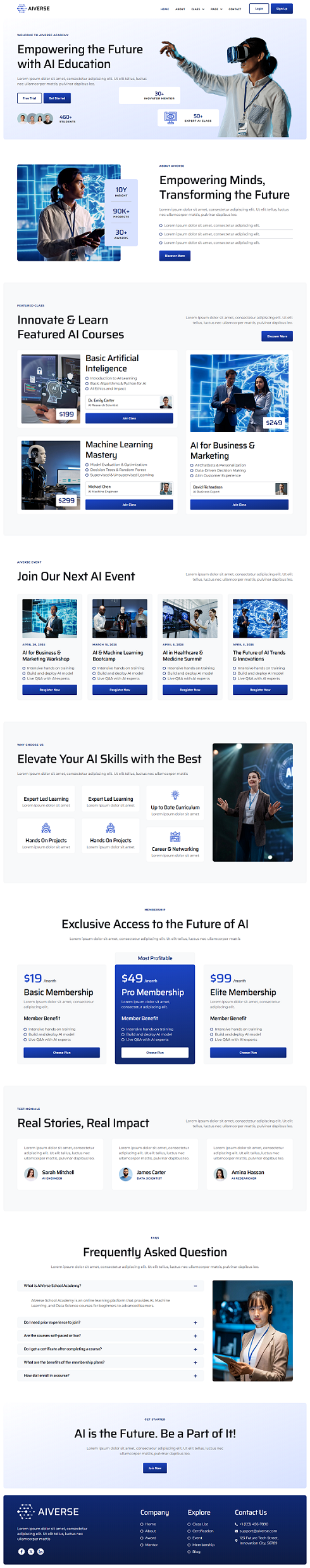 AIVerse - AI School Academy