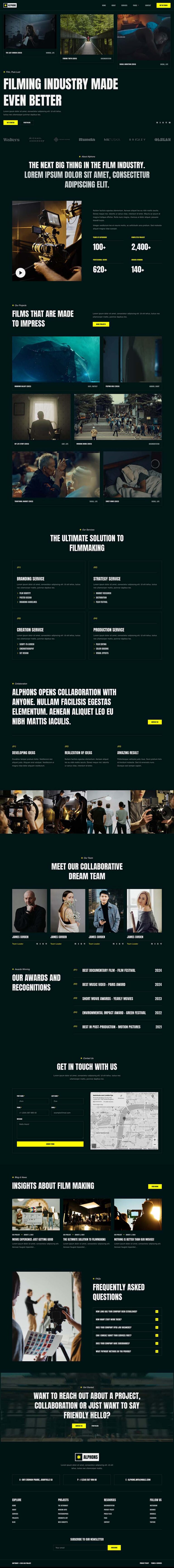 Alphons - Film Maker & Movie Studio