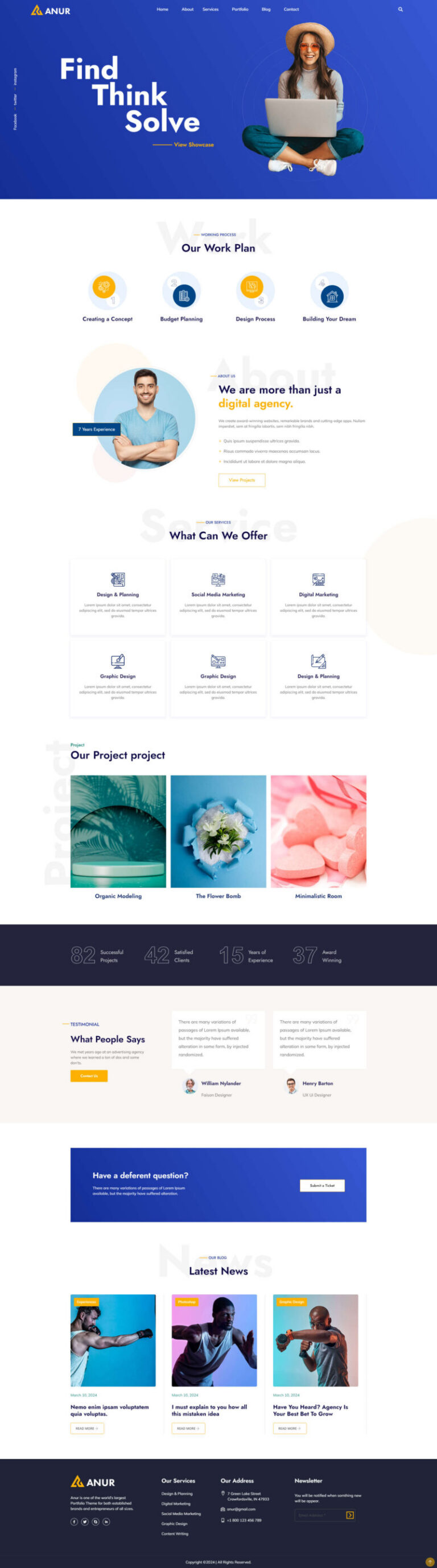Anur - Portfolio