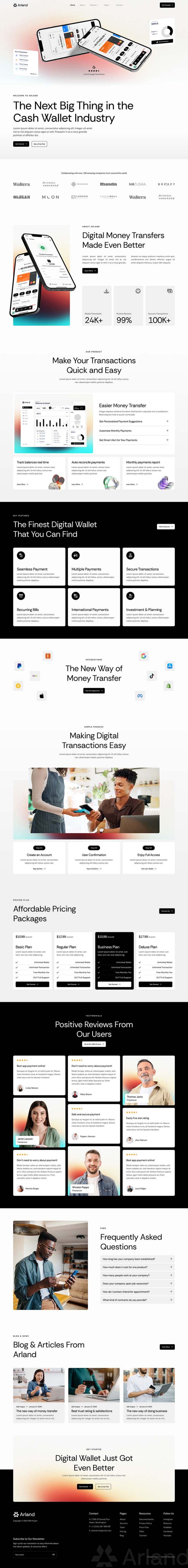 Arland - Online Payment Gateway