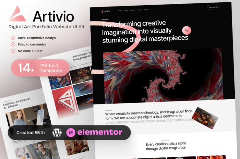 Artivio - Digital Art Portfolio