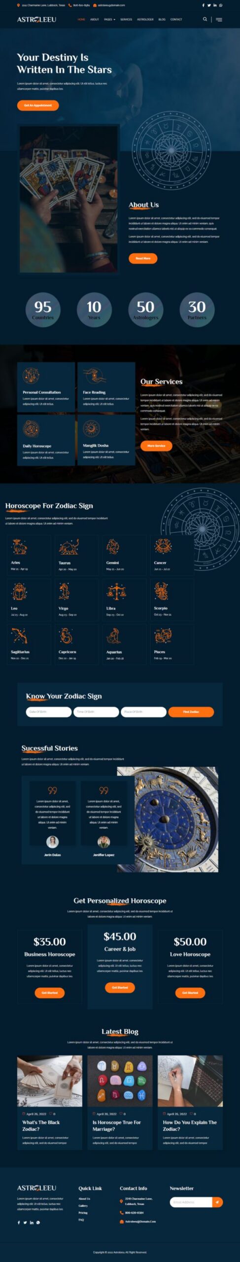 Astroleeu - Astrology and Numerology