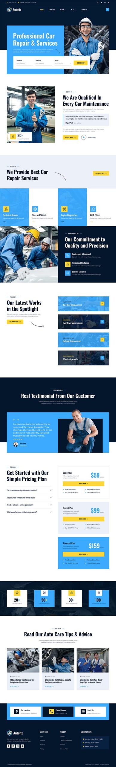 Autofix – Car Repair & Auto Services