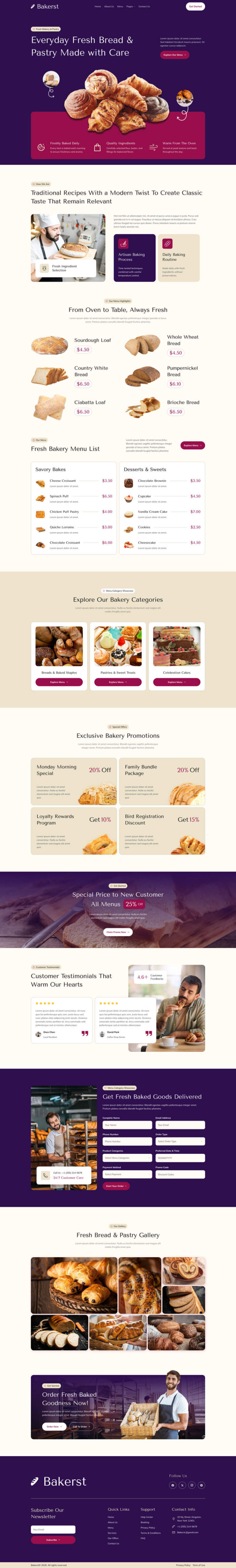Bakerst - Fresh Bakery & Pastry