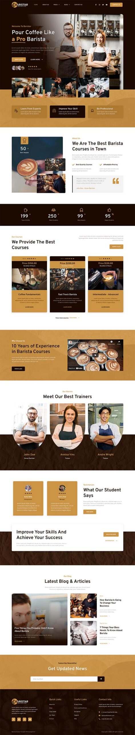 Baristar – Barista Courses & Training