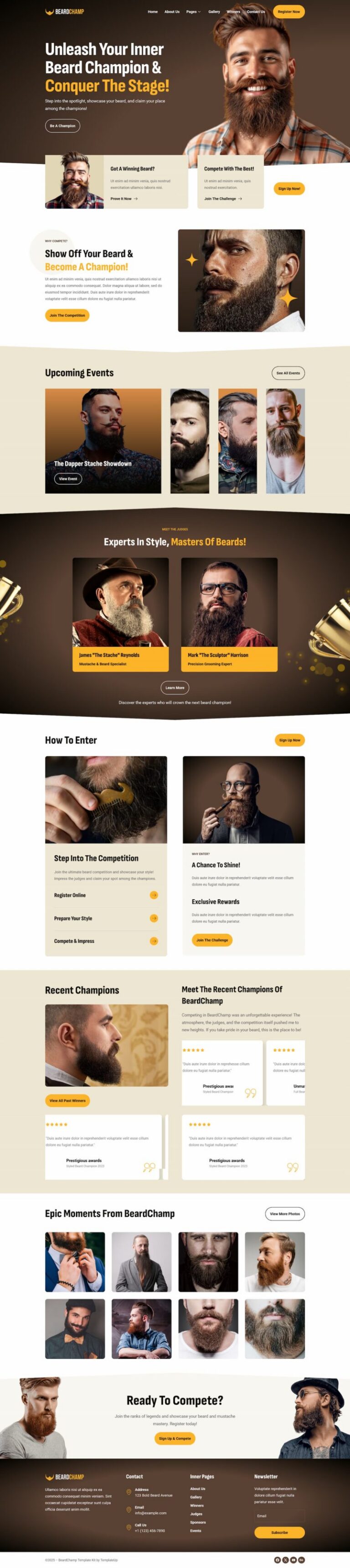 BeardChamp - Beard & Mustache Competition