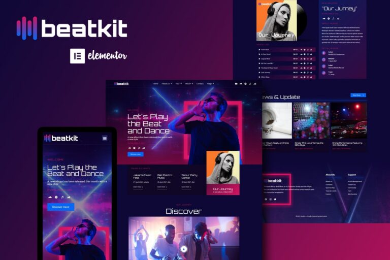 BeatKit - Template Kit for Beat Music or DJ