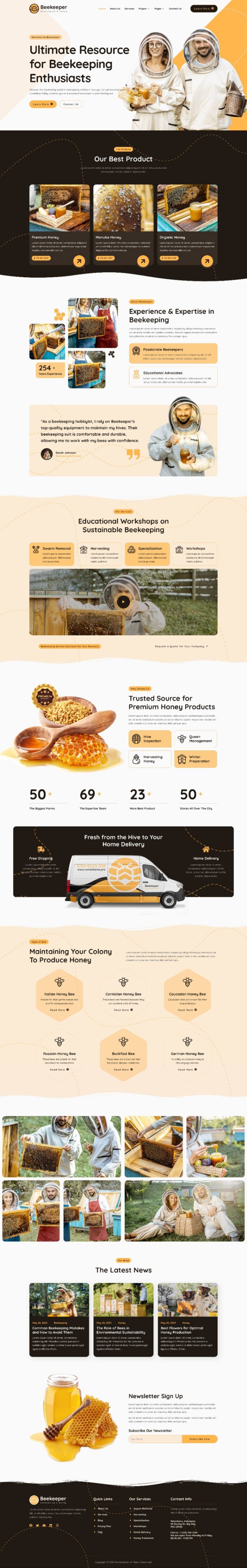 Beekeeper - Beekeeping & Honey