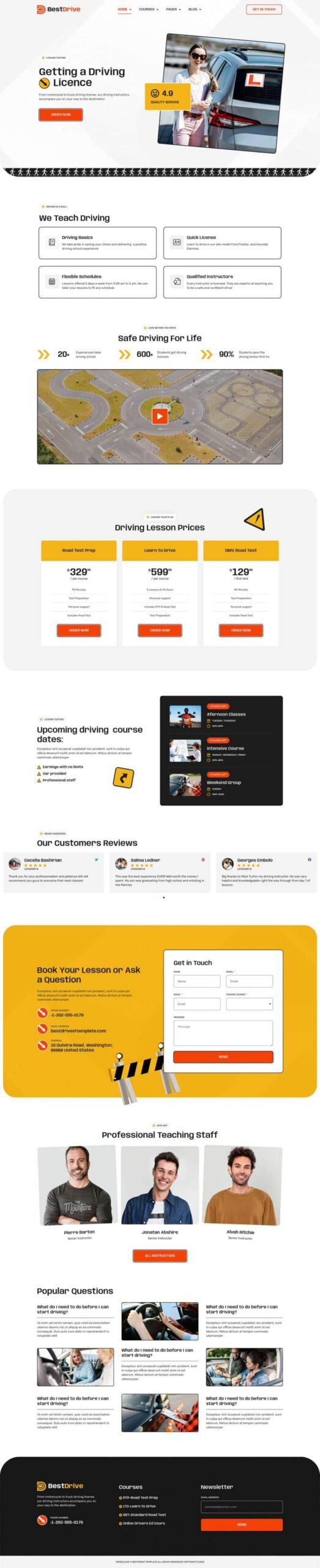 BestDrive Elementor Template Kit