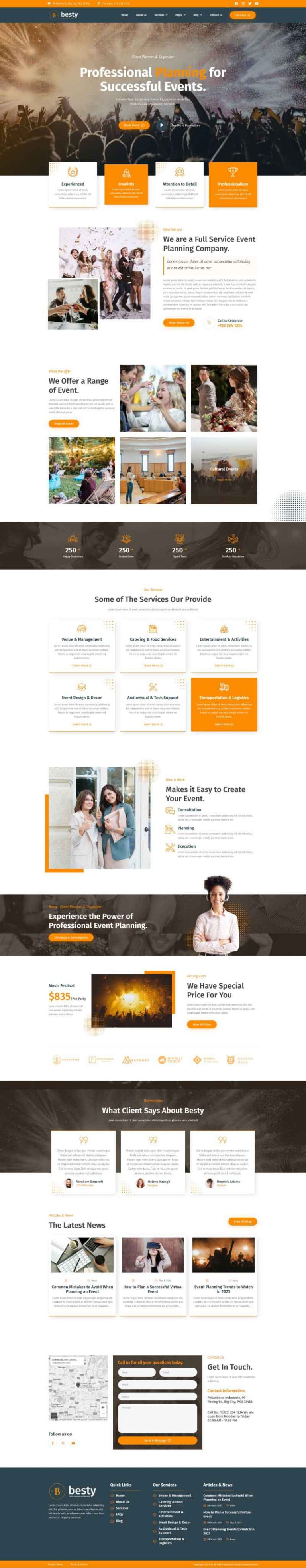 Besty - Event Planner & Organizer