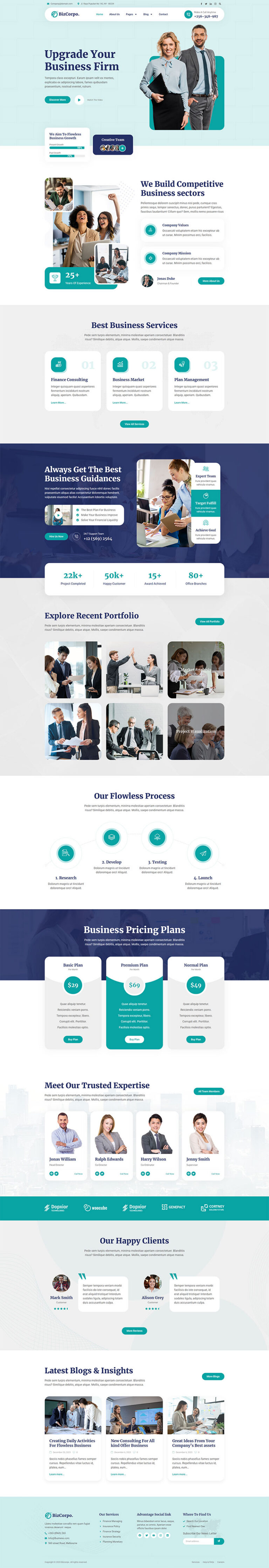 Bizcorpo - Corporate Business & Portfolio