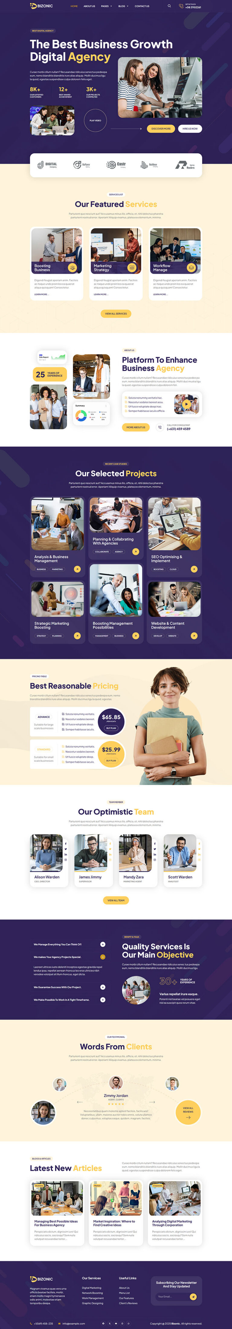 Bizonic - Digital Agency & Business
