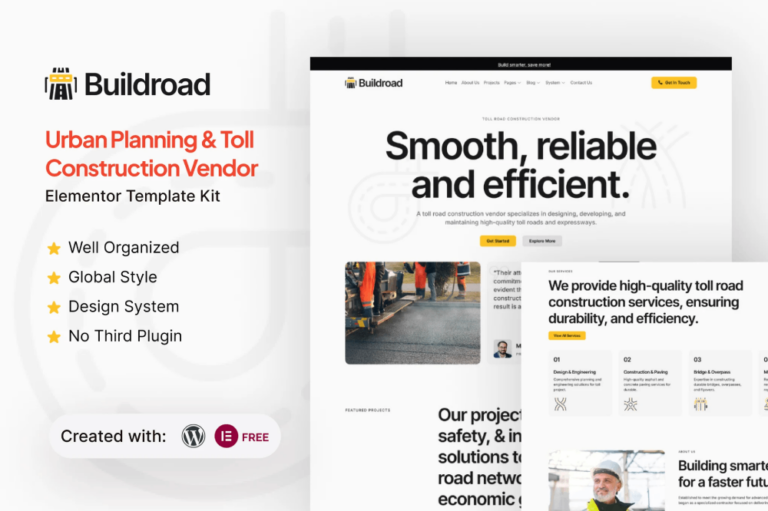 Buildroad Toll Road Construction Vendor