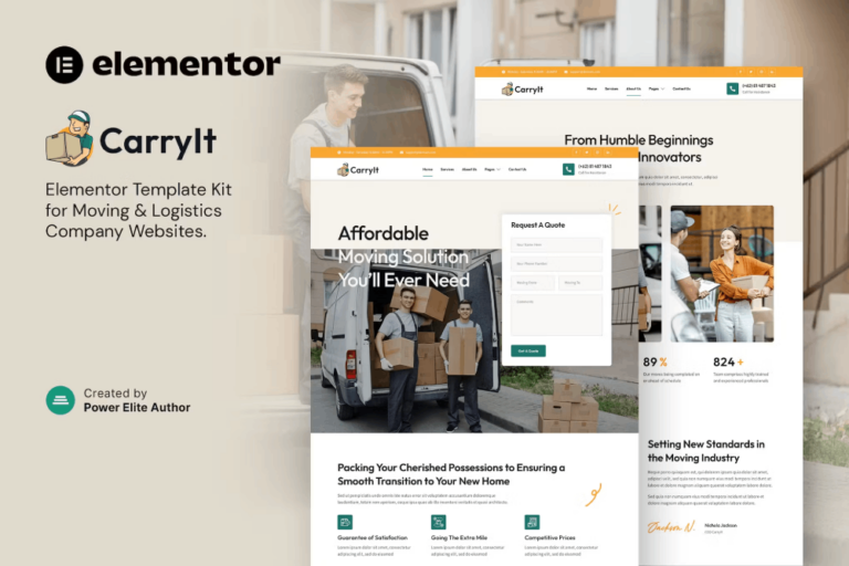 CarryIt – Moving & Logistics Company