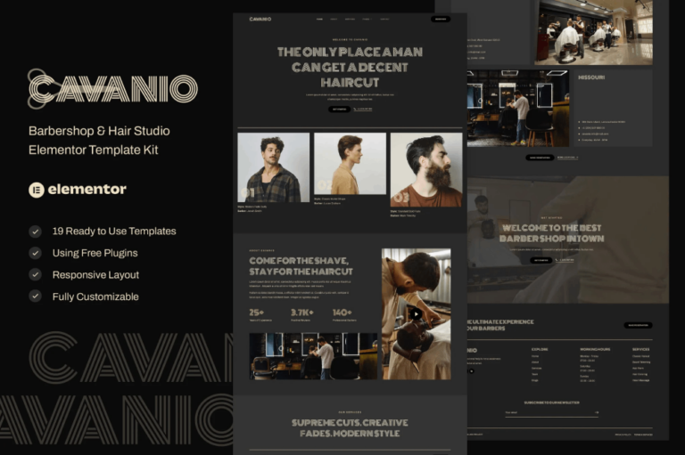 Cavanio - Barbershop & Hair Studio