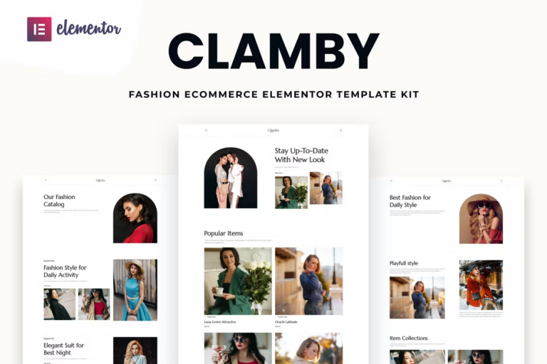 Clamby - Fashion Ecommerce