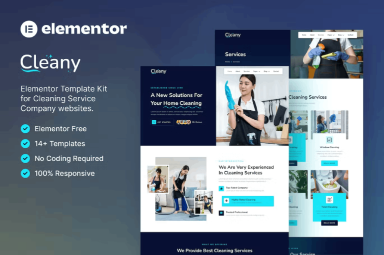 Cleany – Cleaning Service Company