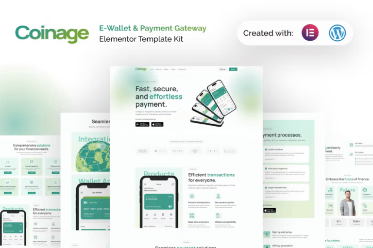 Coinage E-Wallet & Payment Gateway