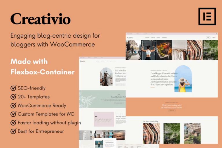 Creativio Elementor Kit