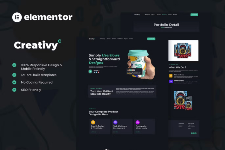 Creativy - Creative Agency & Portfolio
