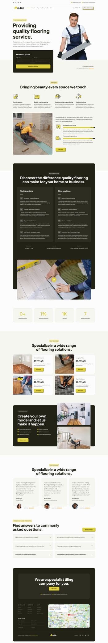 Cubic Flooring & Tiling Services