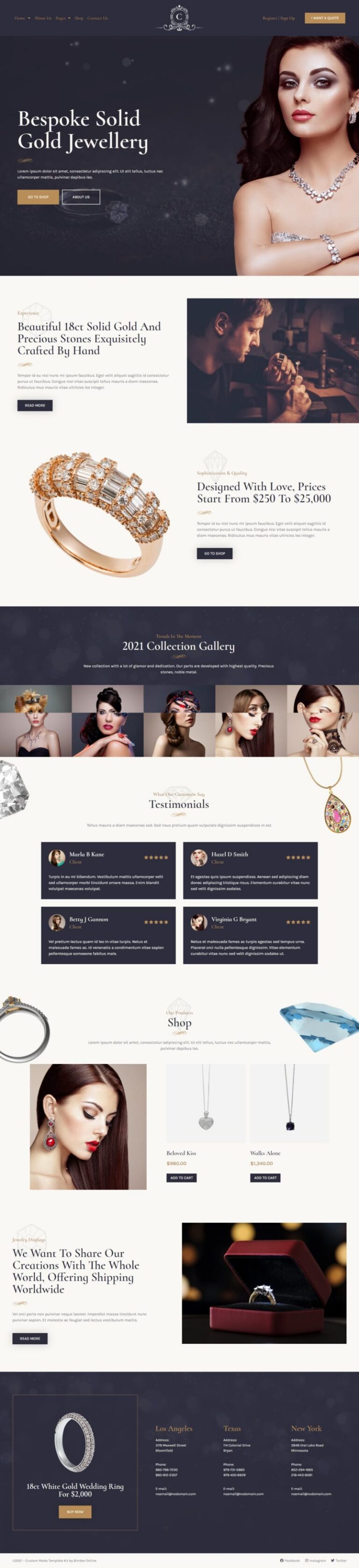 Custom Made - Customized Jewellery & Goldsmith