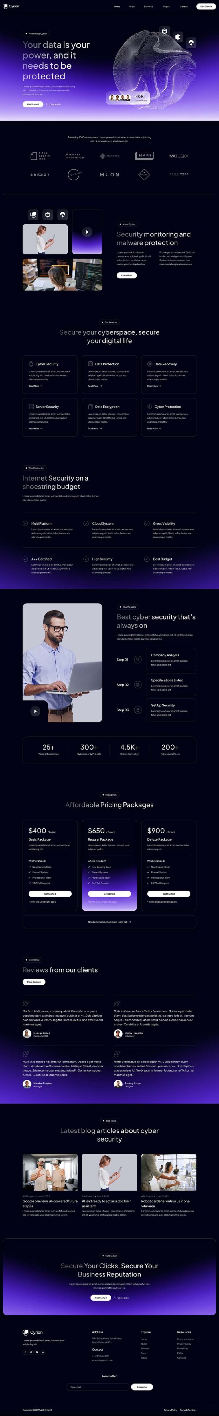 Cyrion - Cyber Security Services