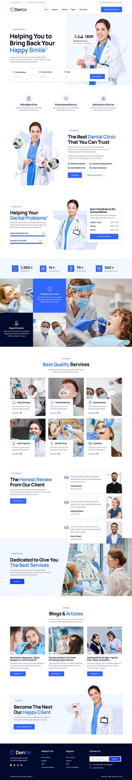 Dentic – Dentist & Dental Clinic