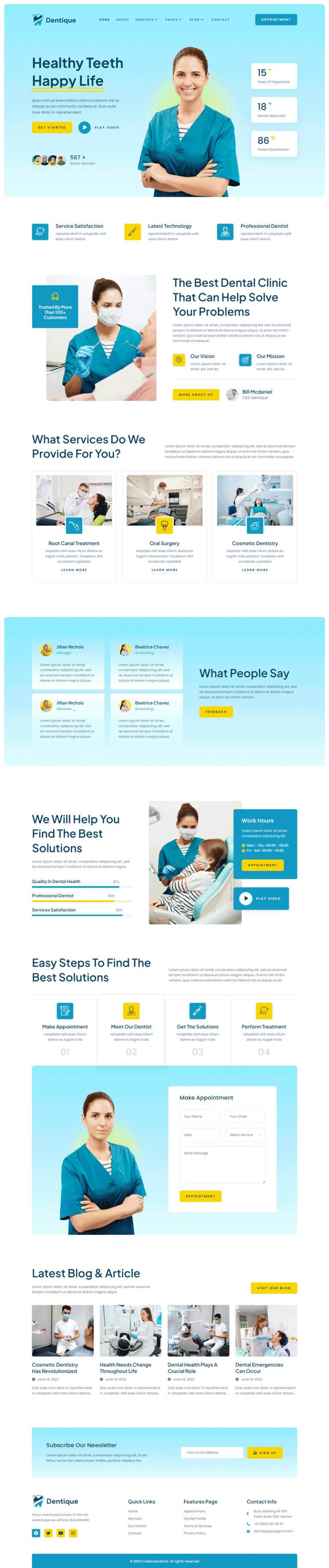 Dentique - Dentist & Dental Clinic
