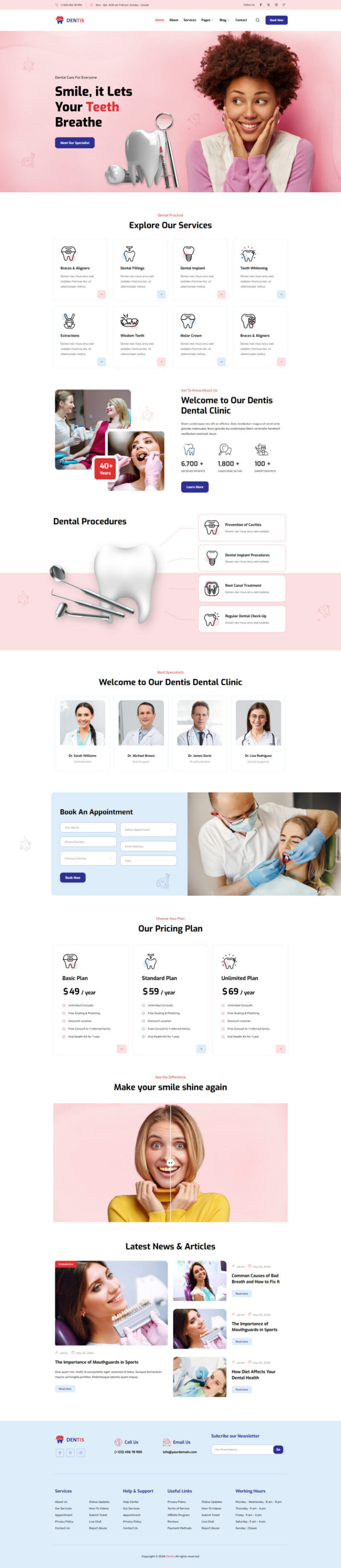Dentis – Dentist & Dental Clinic