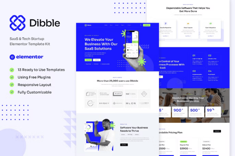 Dibble - SaaS & Tech Startup