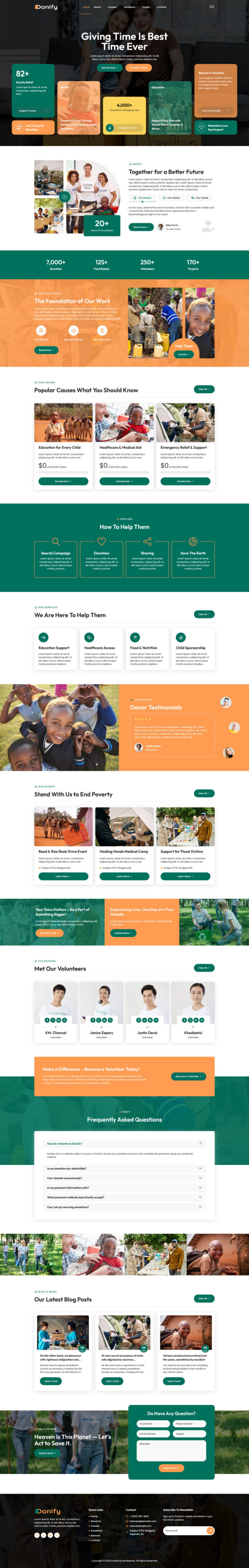 Donify - Charity & Donation