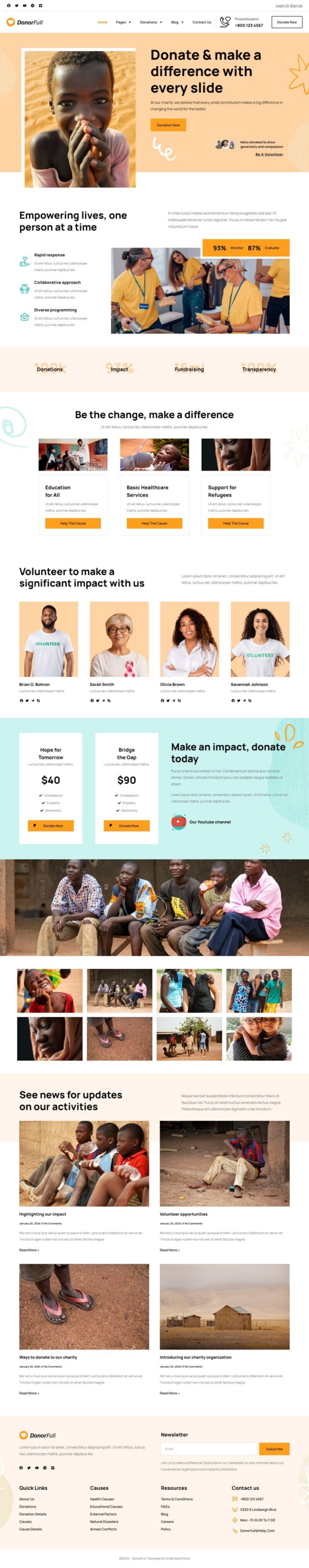 DonorFull - Charity & Donation