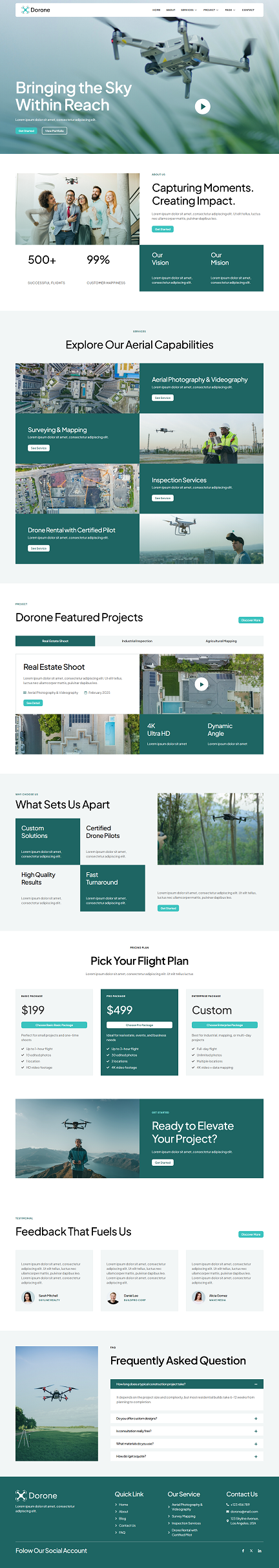 Dorone - Drone Aerial Videography and Photography