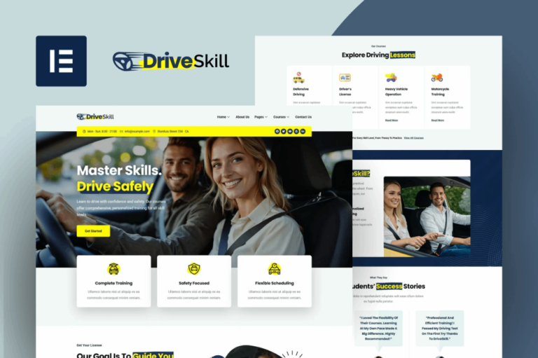 DriveSkill - Driving School