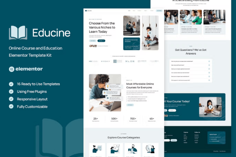 Educine - Online Course & Education