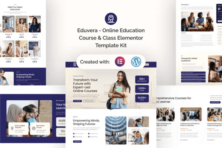 Eduvera - Online Education Course & Class