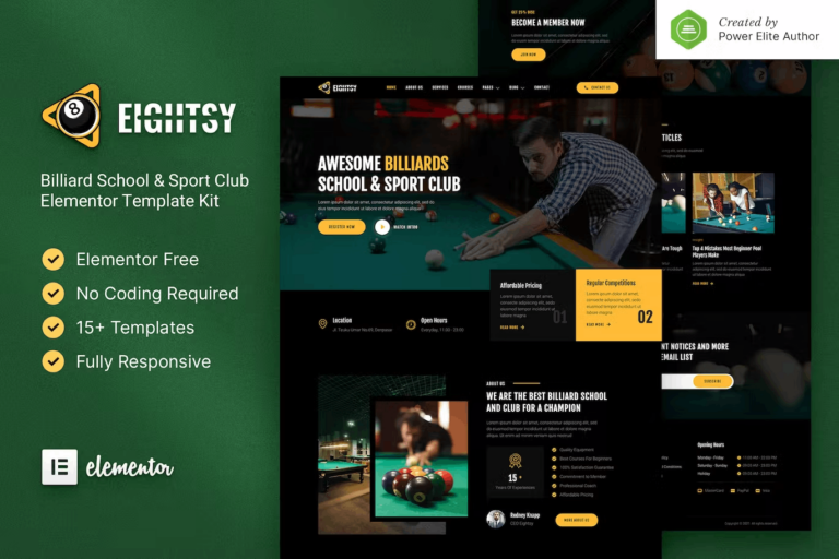 Eightsy - Billiard School & Sport Club