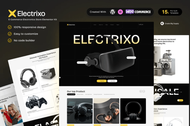 Electrixo - E-Commerce Electronics Store