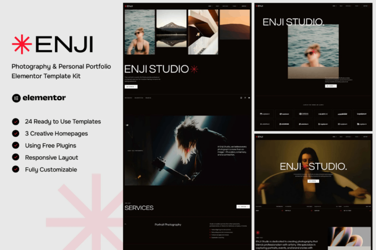 Enji - Photography & Personal Portfolio