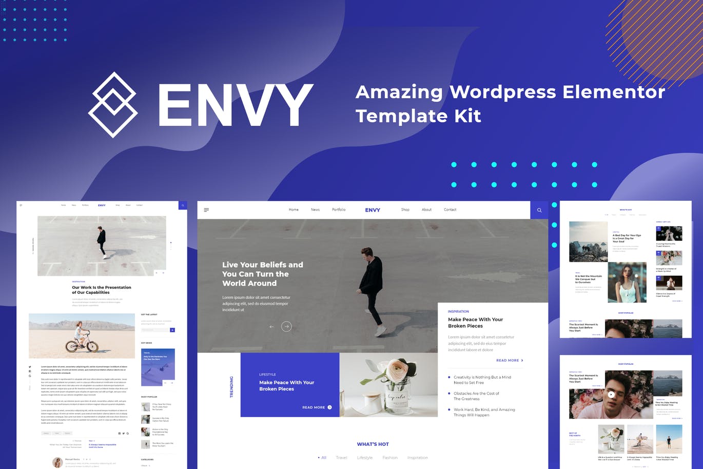 Envy Elementor Template Kit