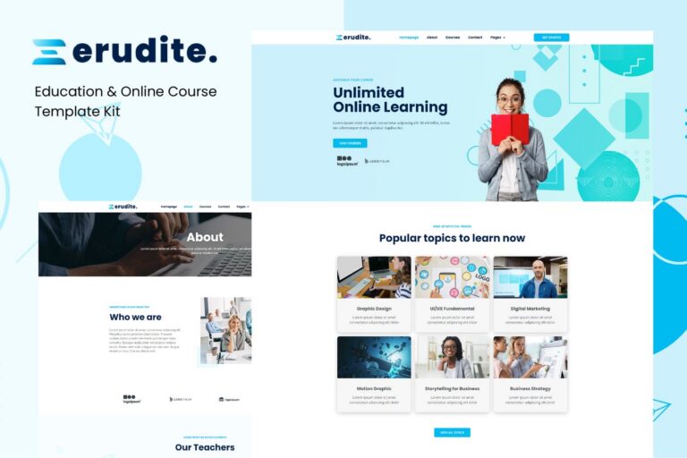 Erudite - Education & Online Course