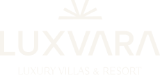 luxvara luxury villa and resort logo